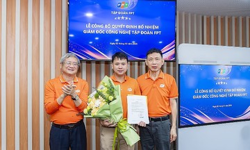 Anh Nguyễn Xuân Phong được bổ nhiệm làm Giám đốc Công nghệ Tập đoàn FPT
