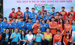 Người FPT cùng chạy vì trẻ em bệnh hiếm