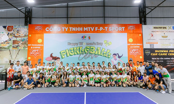 'Bóng hồng' nhà FPT khoe sắc trên sân Pickleball ngày 8/3