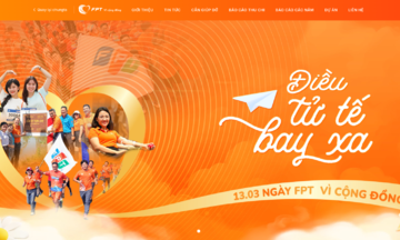 Chuyên trang FPT Vì cộng đồng chính thức vận hành phiên bản mới