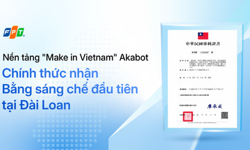 Giải pháp AI của FPT nhận bằng sáng chế tại Đài Loan