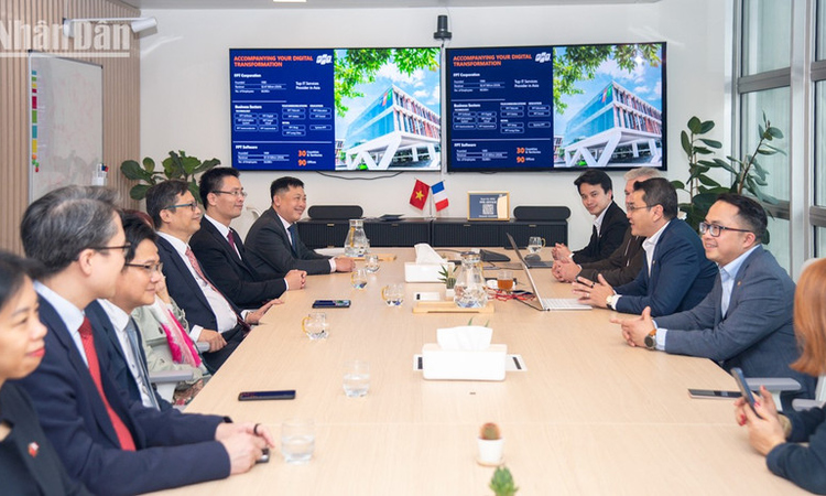 Đại sứ Việt Nam tại Pháp: ‘FPT là đại diện tiêu biểu của Việt Nam hội nhập quốc tế’