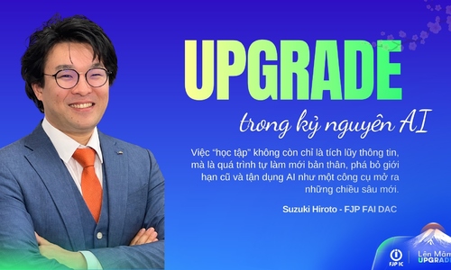 Anh Suzuki đổi mới tư duy trong kỷ nguyên AI