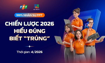 Chính thức: 100% người FPT học Chiến lược 2026 trong tháng 4