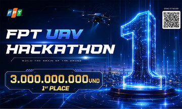 Chính thức mở cổng đăng ký và công bố đề bài cuộc thi FPT UAV Hackathon với giải thưởng 3 tỷ đồng