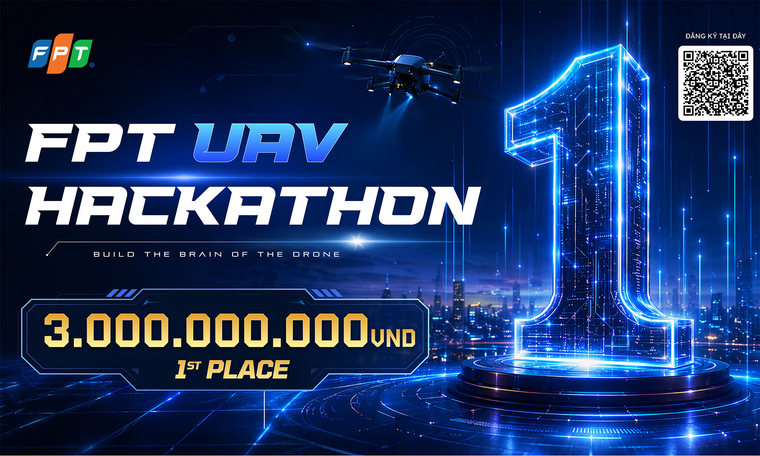 Chính thức mở cổng đăng ký và công bố đề bài cuộc thi FPT UAV Hackathon với giải thưởng 3 tỷ đồng