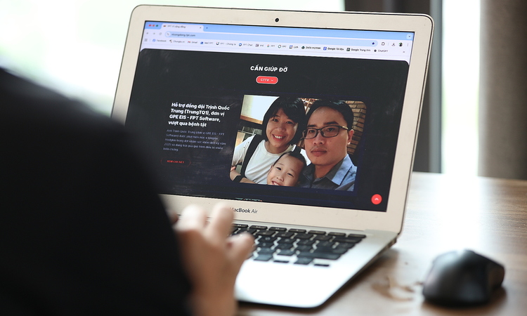 Hơn 220 triệu đồng người FPT tiếp sức đồng đội chữa bệnh