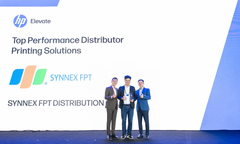 Synnex FPT nhận giải thưởng phân phối giải pháp in ấn xuất sắc tại HP Elevate 2026