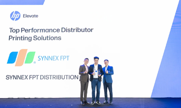 Synnex FPT nhận giải thưởng phân phối giải pháp in ấn xuất sắc tại HP Elevate 2026