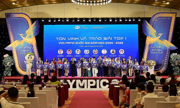 Vươn mình rực rỡ - Dấu ấn tại Lễ trao giải Violympic năm học 2025-2026