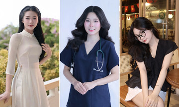 Dược sĩ xinh đẹp FPT Long Châu rủ nhau thi Hoa khôi