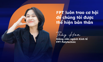 Bông hoa nở từ 'vườn ươm' nhà F