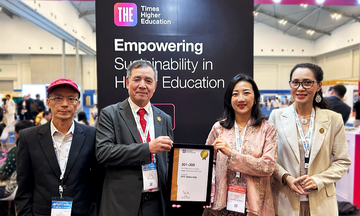 Trường Đại học FPT thăng hạng vào top 300 đại học phát triển bền vững toàn cầu