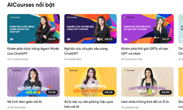 FPT gieo hạt AI trực tuyến với AICourses