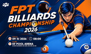 FPT Billiards Championship 2026 sắp tổ chức tại Hà Nội