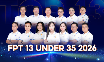 FPT chính thức công bố Top 13 Under 35 2026