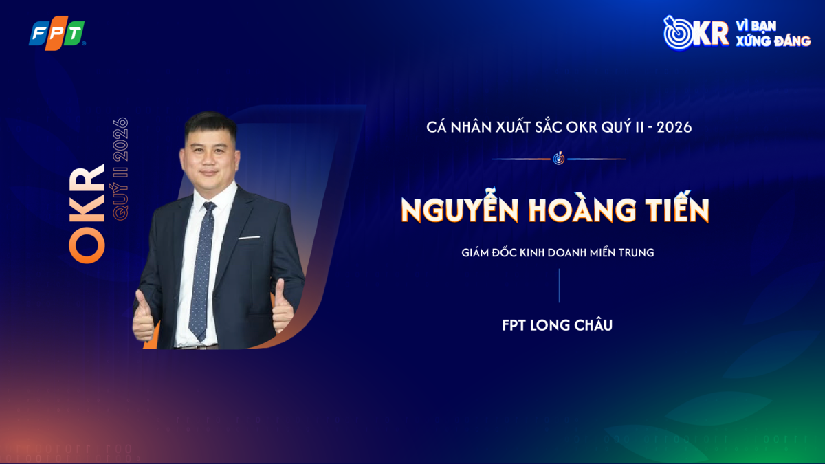 <p class="Normal"> Sau khi tái phân vùng, miền Trung từng là khu vực khó khăn nhất khi chỉ khoảng 10% trung tâm tiêm chủng FPT Long Châu &lpar;nhà Bán lẻ&rpar; hoạt động trên 12 tháng có lãi. <strong>Giám đốc Kinh doanh vùng Nguyễn Hoàng Tiến</strong> đặt mục tiêu đưa tỷ lệ này lên 70%, đồng thời tăng giá trị đơn hàng và tỷ trọng nhóm sản phẩm có biên lợi nhuận cao &lpar;hàng “hot”&rpar;.</p> <p class="Normal"> Anh triển khai đồng bộ các chiến dịch tái đào tạo, tăng trưởng giá trị đơn hàng, định hướng vaccine trọng điểm, bán hàng “hot” và phát triển đội ngũ chuyên gia vệ tinh. Kết quả, 100% trung tâm đủ thời gian hoạt động đã có lãi, giá trị trung bình mỗi đơn đạt 2,4 triệu đồng và tỷ trọng hàng “hot” đạt 55%. Miền Trung trở thành vùng tăng trưởng tốt nhất toàn quốc về doanh thu, lợi nhuận và tạo ra mô hình có thể nhân rộng trong hệ thống FPT Long Châu.</p>