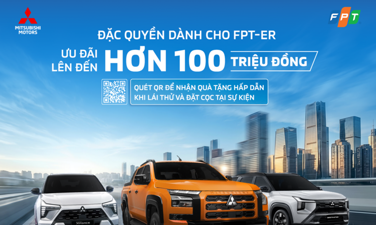 Người F lái thử Mitsubishi nhận ưu đãi lên đến hơn 100 triệu đồng