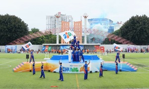 Sinh nhật 13/9: Các đội thi tranh tài Diễu hành - Đồng diễn