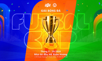 FPT Futsal HCM 2026 khởi tranh với 12 đội bóng