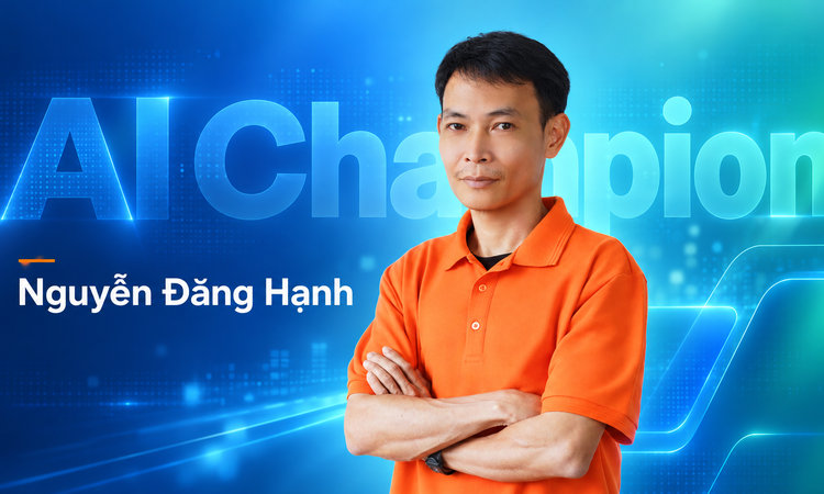 Chiến thần nhà F với hành trình xây nền cho 1.000 AI Agent