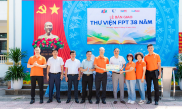 Hành trình người F mang 'đại dương tri thức' đến với học sinh THCS Đạo Trù