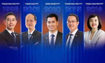 Từ ‘bảng vàng’ Trạng FPT đến vị trí lãnh đạo nhà F