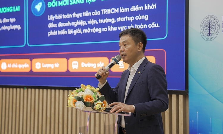 PTGĐ FPT Phạm Minh Tuấn: 'TP HCM có thể trở thành 'customer zero' cho AI và công nghệ lượng tử'
