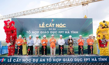 FPT cất nóc tổ hợp giáo dục tại Hà Tĩnh, dự kiến đón học sinh vào 2027