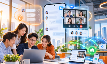 FPT Chat tích hợp họp online lên tới 500 người, bổ sung tính năng tự xóa tin nhắn