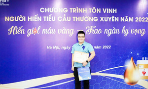 Chàng trai nhà F có 70 lần hiến máu